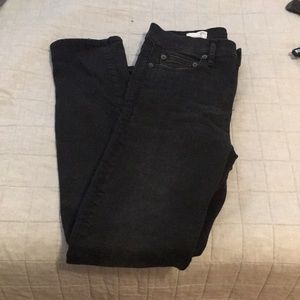 High waisted black jeans. GAP